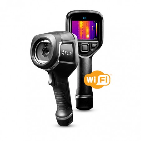 Kamera termowizyjna FLIR E5-XT rozdzielczość 160x120 MSX i Wi-Fi