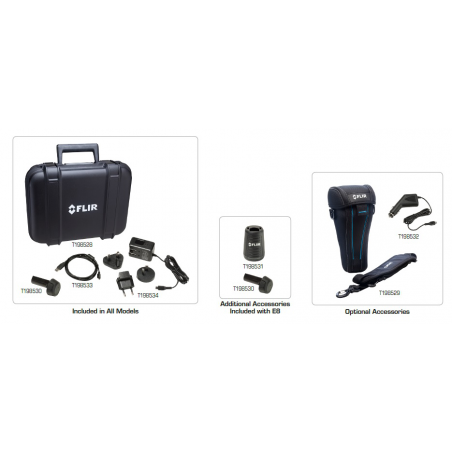 Kamera termowizyjna FLIR E4 rozdzielczość 80x60 MSX i Wi-Fi