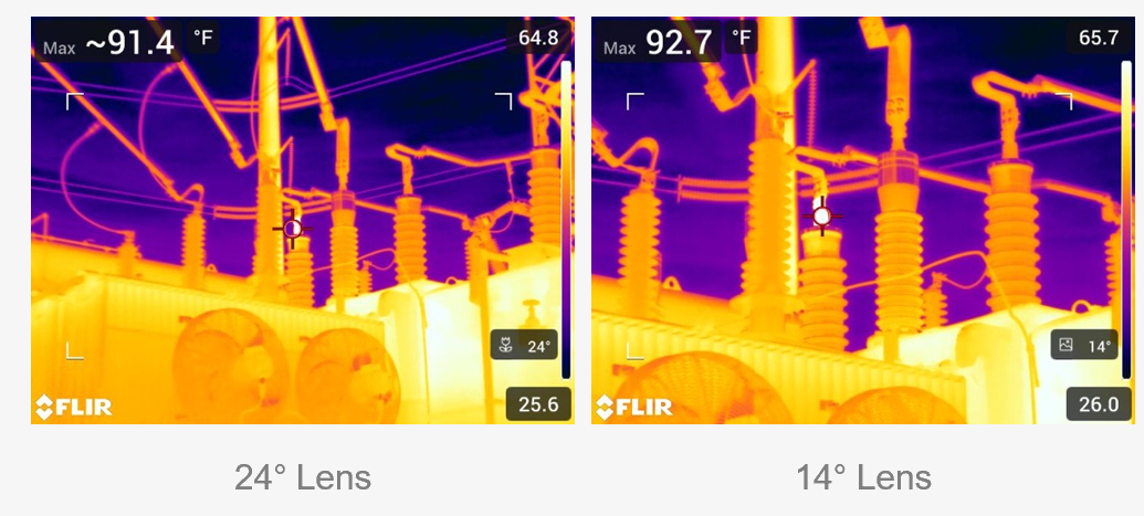 Wymienne obiektywy AutoCal do kamery FLIR E86